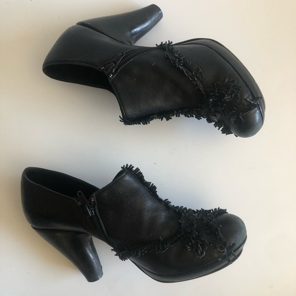 Chie Mihara Atino Fringe Ankle Booties - Picture 8 of 16